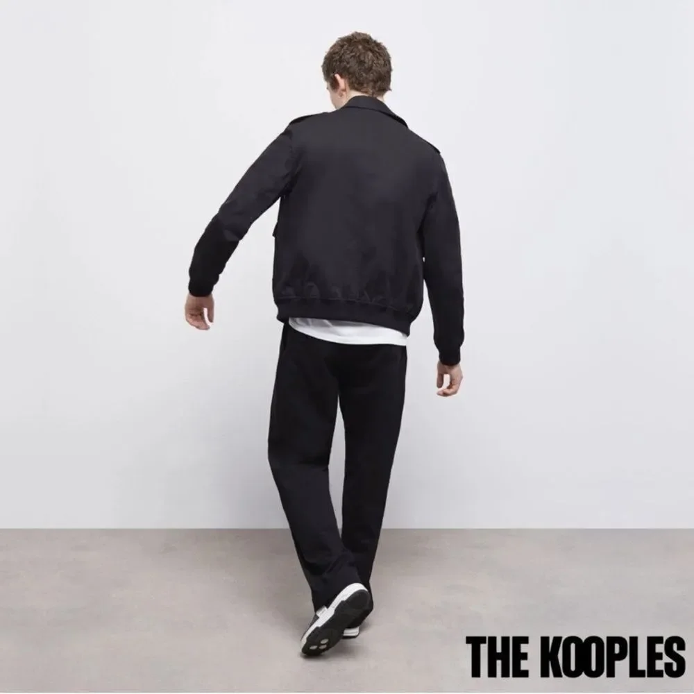 $600 The Kooples Men’s Black Jacket NWT